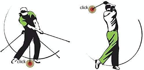 Swing Caddy PRO: Golf Swing Trainer Patented for Distance, Rhythm, Tempo, Accuracy & Warmup