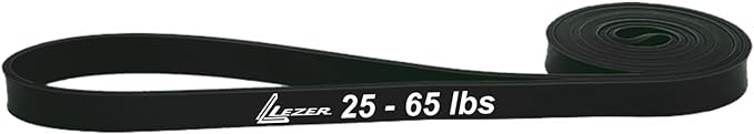 LEZER Resistance Bands - Pull Up Bands for Home Gym Fitness, Stretching, Physical Therapy & Training - Includes Instruction