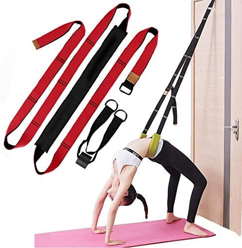 Back bend Assist Trainer - Improve Back and Waist Flexibility, Door Flexibility Stretching Strap, Home equipment for Ballet, Dance, Yoga, Gymnastics, Cheerleading, Splits