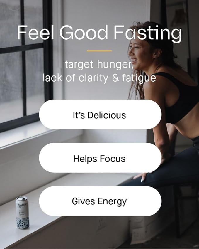 FASTRX Meyer Lemon Still Fasting Electrolyte Drink – Hunger Suppressant, Includes Essential Electrolytes and Vitamins, De-Sugared Lemon Juice – Zero Sugar, 16 Fl Oz (Pack of 12