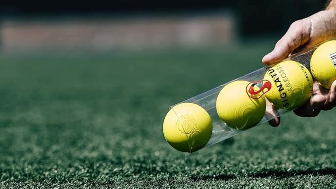 Signature Lacrosse Ball Set - Packs of 2, 4, 8, 12, and 120 - No Chemical Smell Massage Balls, Myofascial Release Tools, Back Roller, Muscle Knot Remover