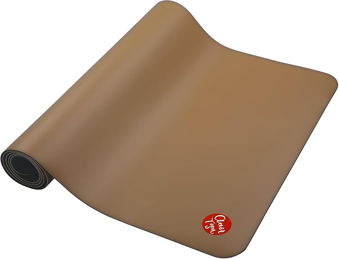 Clever Yoga Liquid Balance Thick Yoga Mat - Pro Exercise Yoga Mat with Non-Slip Surface for Home Gym, Earth-Friendly & Recyclable Pilates and Workout Pad Women & Men, 4.5 mm