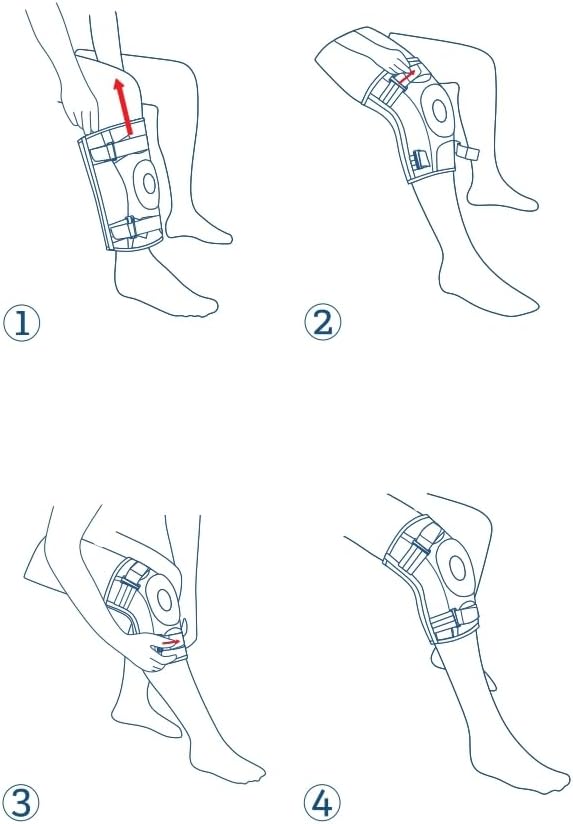 NEENCA Professional Knee Brace for Pain Relief, Medical Knee Compression Sleeve, Knee Support with Horizontal Knit Tech for Meniscus Tear, ACL, Arthritis, Joint Pain, Runner, Workout- FSA/HSA APPROVED