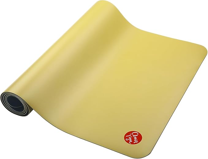 Clever Yoga Liquid Balance Thick Yoga Mat - Pro Exercise Yoga Mat with Non-Slip Surface for Home Gym, Earth-Friendly & Recyclable Pilates and Workout Pad Women & Men, 4.5 mm