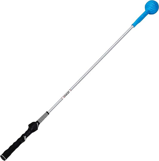 PGM Golf Swing Trainer Aid -2.0 Golf Swing Training Aid Golf Practice Warm-Up Stick for Strength Flexibility and Tempo Training -Suit for Practice Chipping Hitting Golf Accessories for Men and Women