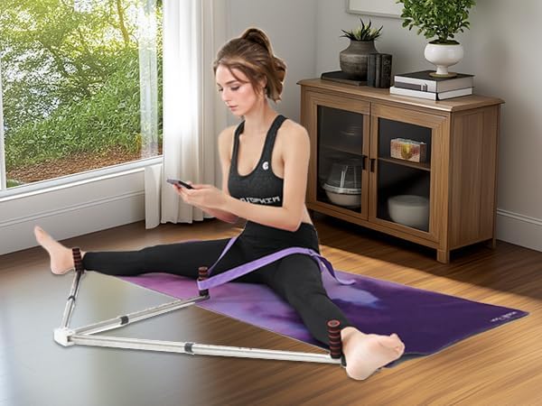 Leg Stretcher,300lbs Leg Stretcher Split Machine,for Flexibility Heavy Duty Leg Stretching Equipment Stretching Training Machine Split Leg Training for Home Yoga Dance Gym
