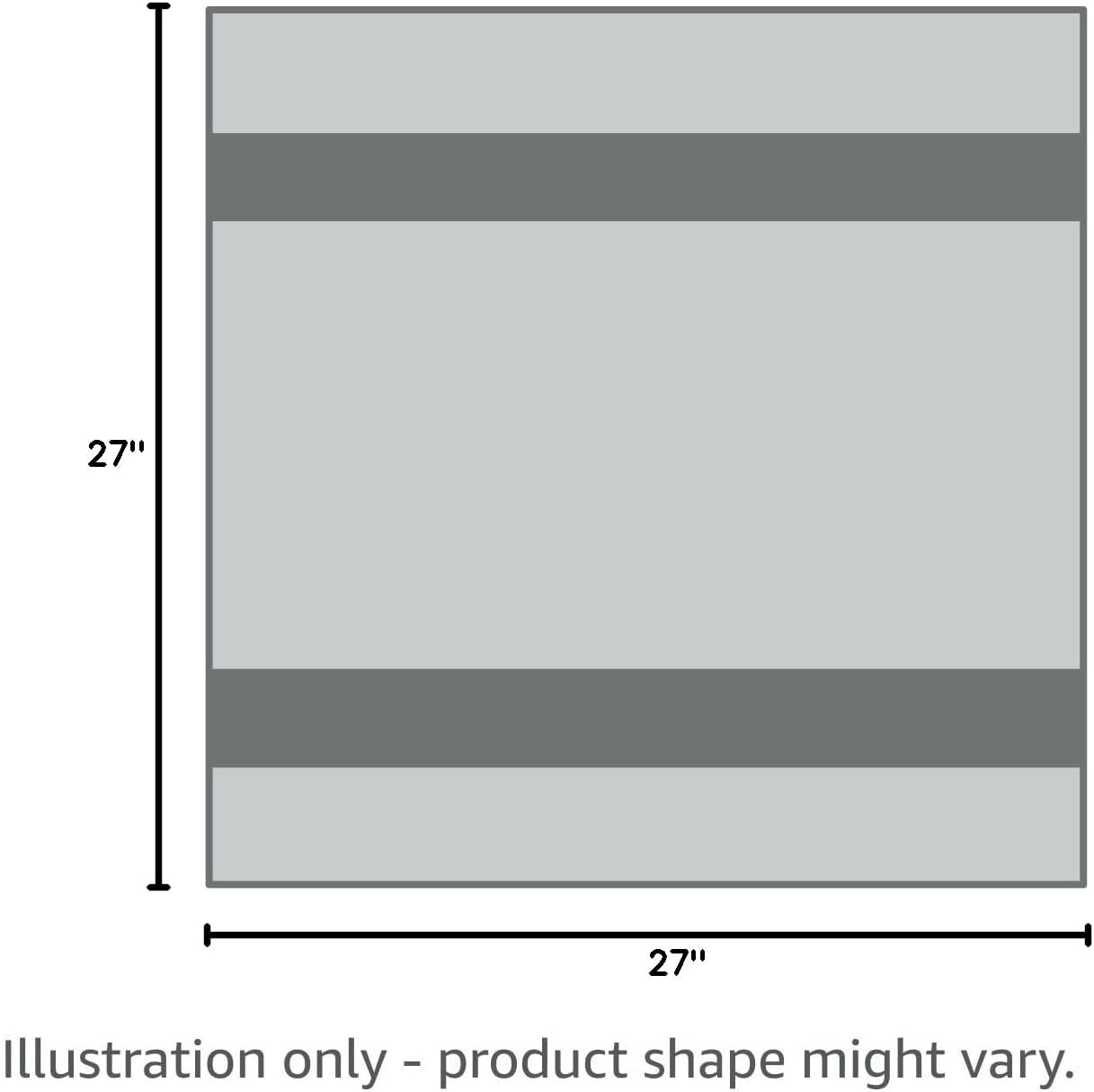 Black Flour Sack Tea Towels - 100% Cotton, 27"x27", 5 Pack, Highly Absorbent Dish Towels - Versatile Use for Baking - Customize with Embroidery, Printing or Sublimation