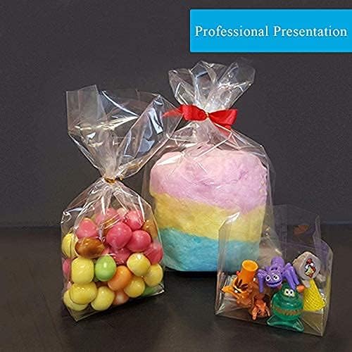 JOYIT 330 ft Cellophane Wrap Roll (31.5 in x 330 ft) - 3 Mil Thicken, Clear Bags, Wrapping Paper for Flower Gift Baskets (31.5" fold into 16")