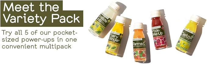 Fiery Ginger & Variety Pack (60 ml (Pack of 12), Variety Pack 2.0)