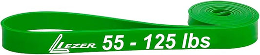 LEZER Resistance Bands - Pull Up Bands for Home Gym Fitness, Stretching, Physical Therapy & Training - Includes Instruction
