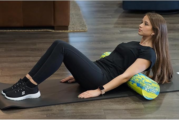 Low Density Soft/Medium Foam Physical Therapy Roller (18" Half Round)