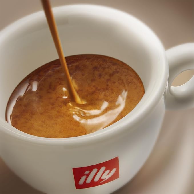 illy Ground Coffee Espresso - 100% Arabica Coffee Ground – Intenso Dark Roast – Warm Notes of Cocoa & Dried Fruit - Rich Aromatic Profile - Precise Roast - No Preservatives – 4.4 Ounce