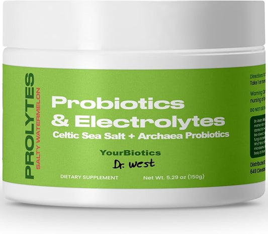 Prolytes Electrolyte Powder with Probiotics for Women & Men - Hydration Powder with Probiotic Drink for Gut Health - Keto Electrolytes Powder Sugar Free for Peak Performance - Watermelon