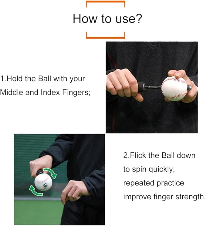 Finger Strength Trainer, Pitcher Finger Strength and Skill aids, Stability Pitching Tools,Finger Power and Flexibility Training Equipment for Coaches/Beginners/Pitcher