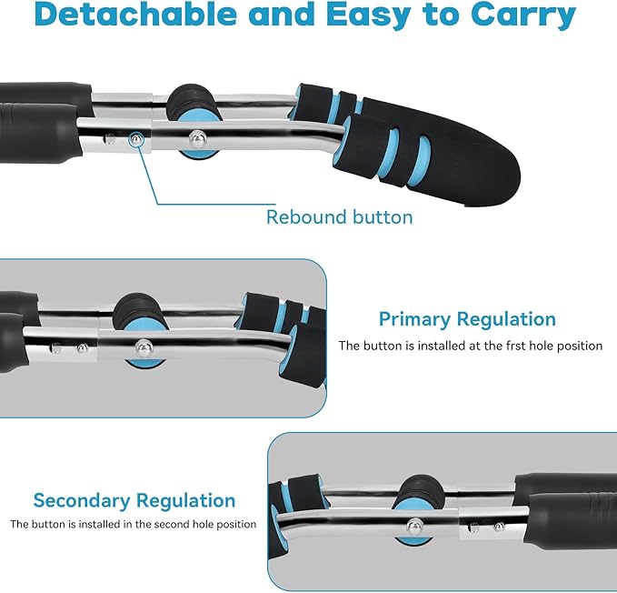 Twister Arm Trainer, Adjustable 66–110LB Arm Exerciser for Forearm, Chest & Triceps Strength, Portable Upper Body Workout Equipment for Home Gym & Office Fitness