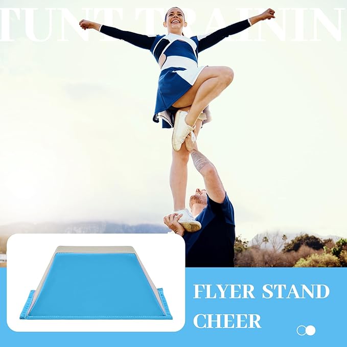 Poen Stunt Training Stand Cheerleading Balance Trainer Cheer Flyer Stand Balance and Flexibility Trainer for Flexibility Core Strength and Conditioning Promotes Kids Adults