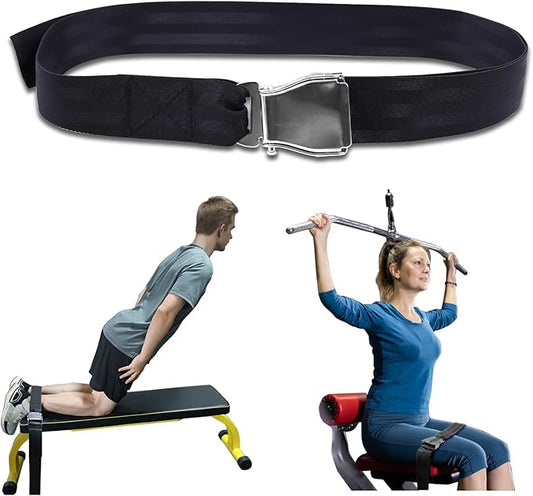Nordic Hamstring Curl Strap with Quick-Release Buckle – Adjustable Leg Strap for Nordic Curls, Leg Extensions & Home Gym Workouts – Easy to Use for Men & Women