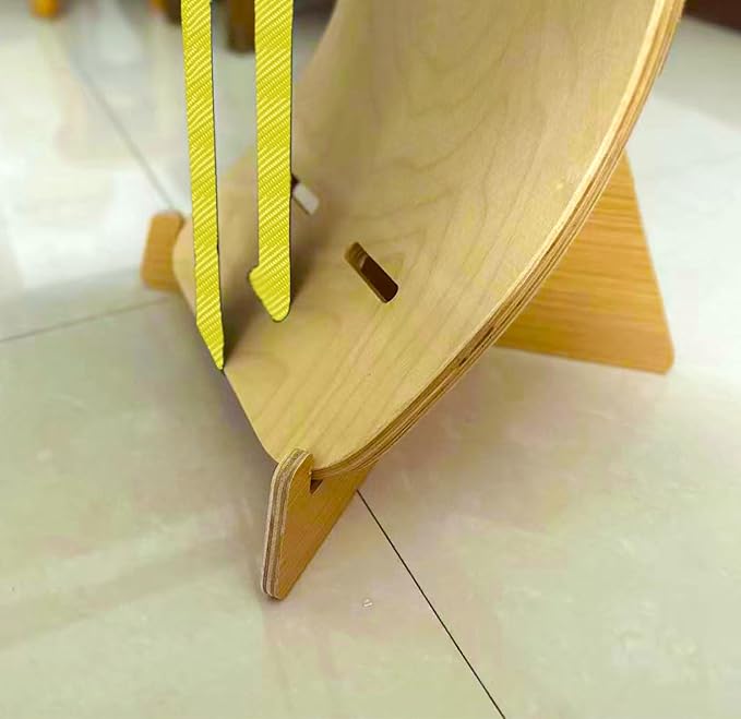 Balance Board trainer for Adults Kids,Hockey snowboard wobble board,Flat belt flexibility trainer