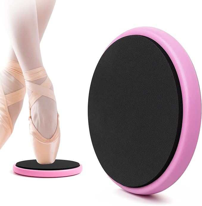 Turn Board for Dancers – Ballet, Figure Skating & Cheerleading Spinner Disc for Improving Turns, Balance, Posture & Pirouette Technique, Portable Training Equipment for Dance & Gymnastics