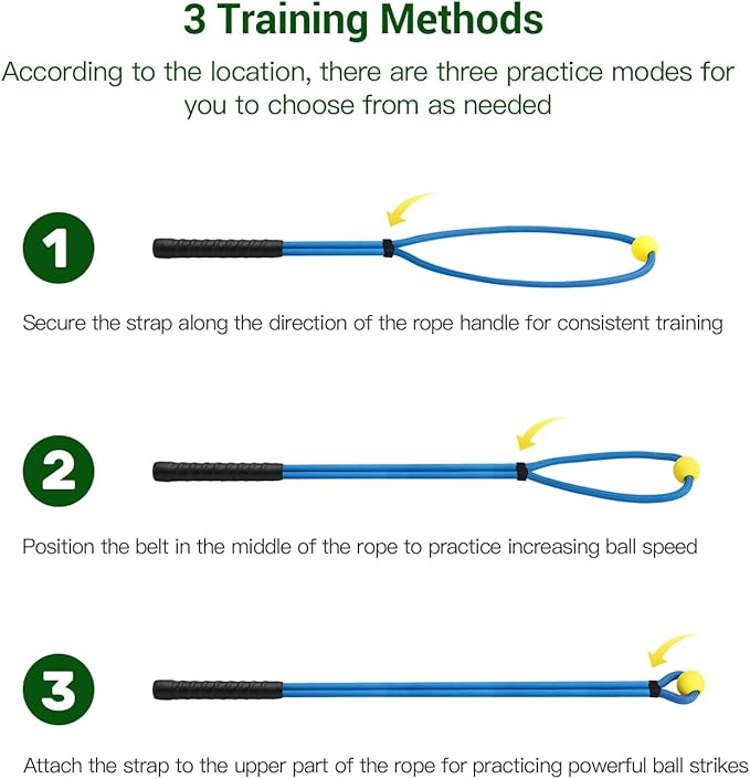 Rope Golf Swing Trainer