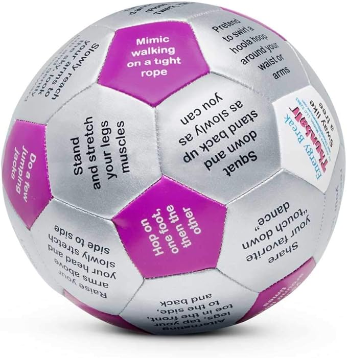Trainers Warehouse 6" Thumball Collection, 32 Prompts for Conversation, Team Building, Relationship and Training