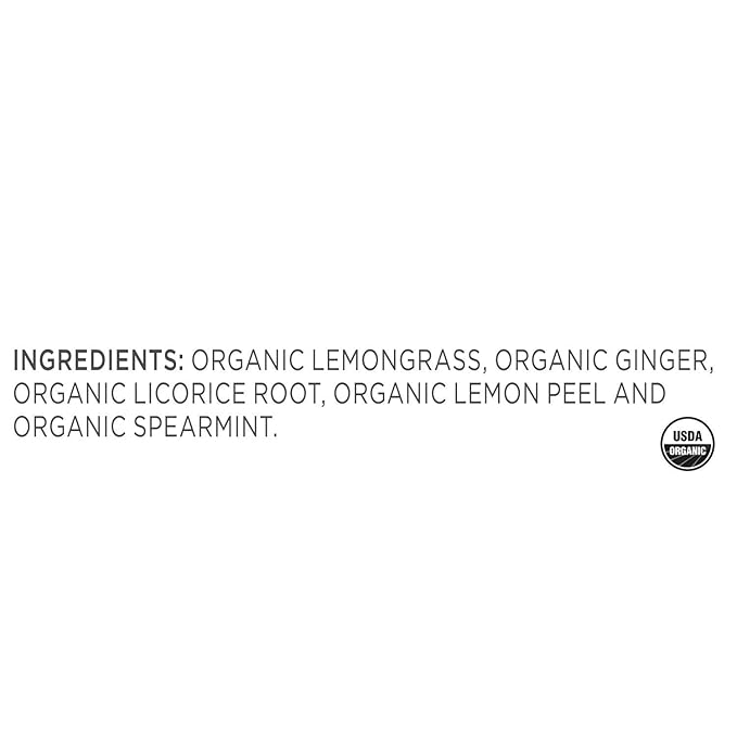 Tea Forte Ginger Lemongrass Premium Organic Loose Leaf Caffeine-Free Herbal Tea Blend Canister, Makes 35-50 Cups