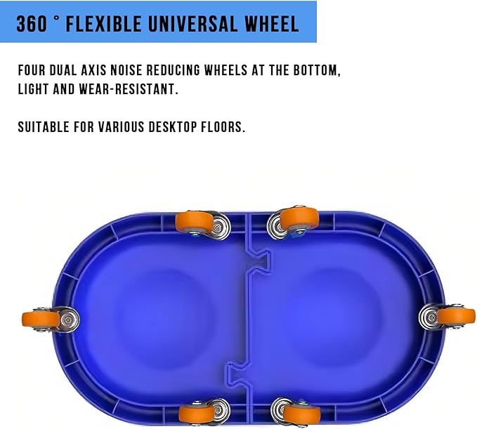 Detachable Multifunction Shoulder Rehab Desk Skateboard, Household Arm Elbow Rehabilitation Assisting Exercise Equipment, 360° Roating pulley for Rotator Cuff Recovery, Improve Flexibility Stretching