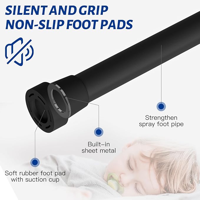 CLORIS 40in Folding Trampoline Mini Trampoline Rebounder Trampoline for Adults Fitness Trampoline with Adjustable Foam Handle, with safty Padded Cover Best Gift for Kids/Adult