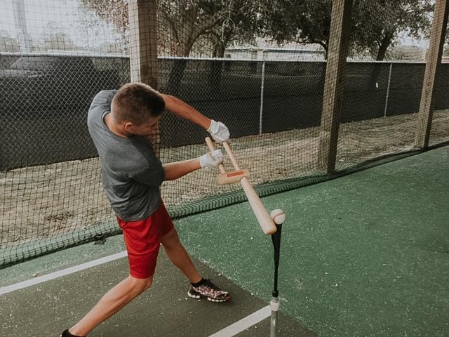 No Errors Sports Sequence Training Bat, Ultimate Two-Handed Baseball Trainer for Swing & Barrel Control, Ideal for Pro Players & Coaches