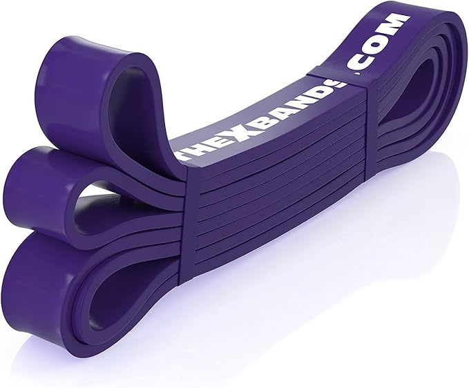 Resistance Bands Set with Carrying Bag, 4 Color-Coded Pull Up Assistance Bands for Exercise, Workout, Fitness