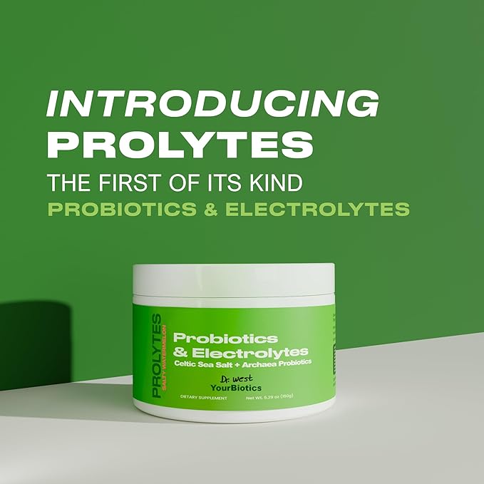 Prolytes Electrolyte Powder with Probiotics for Women & Men - Hydration Powder with Probiotic Drink for Gut Health - Keto Electrolytes Powder Sugar Free for Peak Performance - Watermelon