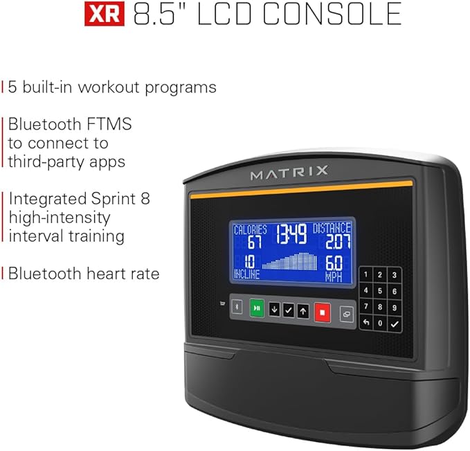 Matrix Fitness E30 Elliptical Trainer with XR Console