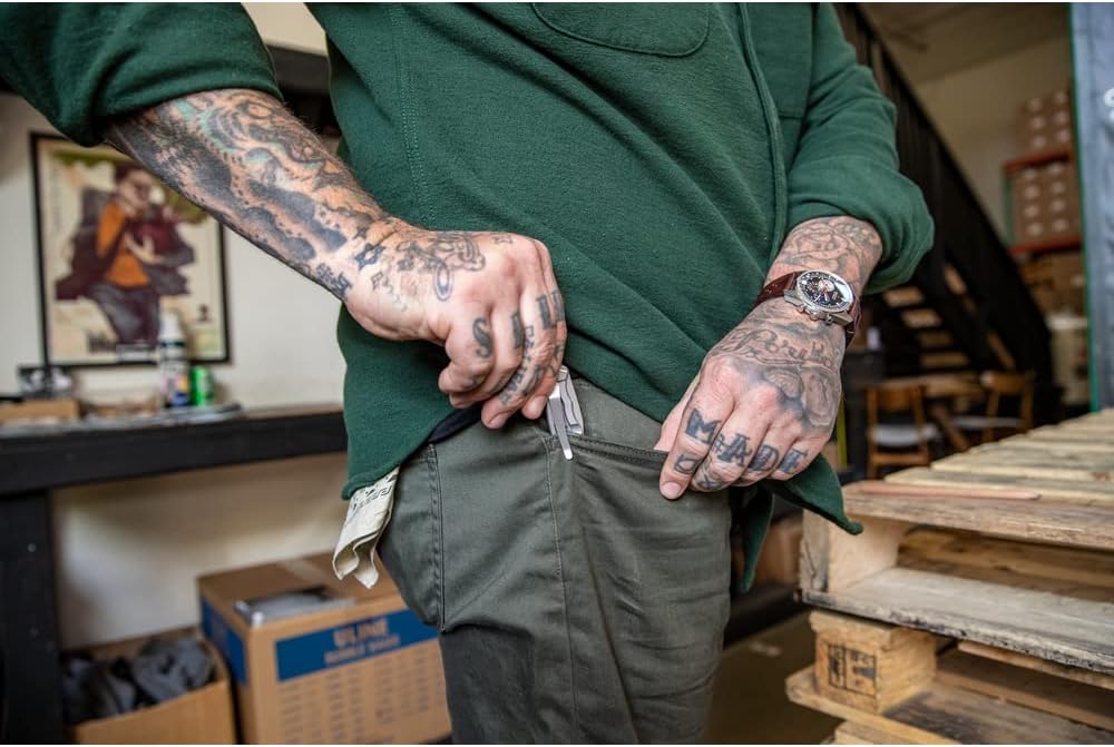 Gerber Gear Paraframe EDC Folding Pocket Knife with Safety Lock for Everyday Carry, Gifts for Men