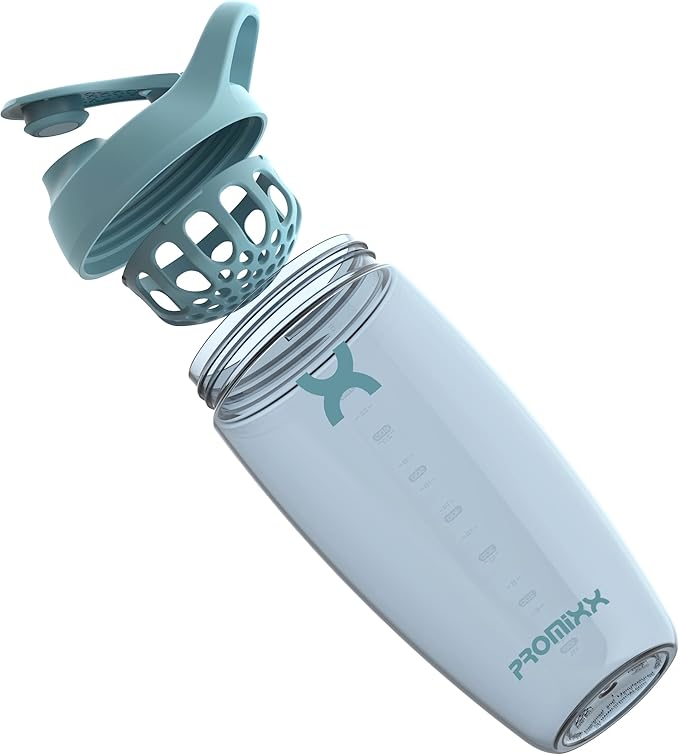 Promixx PURSUIT Protein Shaker Bottle – Premium Sports Shaker Bottles for Protein Mixes and Supplement Shakes – Easy Clean, Durable Protein Shaker Cup