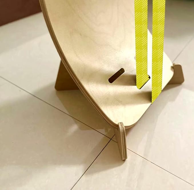 Balance Board trainer for Adults Kids,Hockey snowboard wobble board,Flat belt flexibility trainer