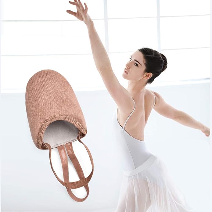 Stelle Half Soles Dance Shoes Women Men Canvas Lyrical Pirouette Ballet Shoes Turners Dance Shoes for Contemporary