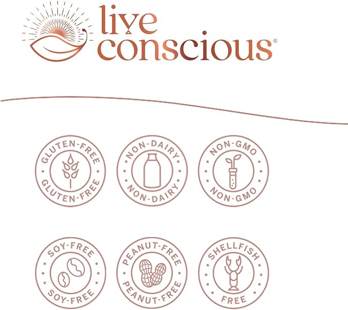 Live Conscious PRO45: Probiotic Formula, 45 Billion CFU, 11 Comprehensive strains. Dairy Free. Delayed Release Veggie caps. Promotes Immune and Digestive Health. 60 Capsules (2-Pack)