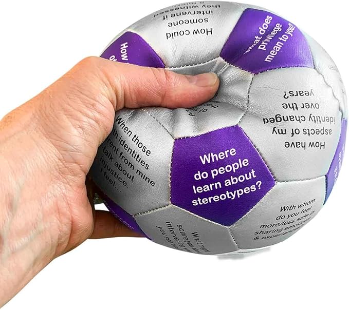 Trainers Warehouse 6" Thumball Collection, 32 Prompts for Conversation, Team Building, Relationship and Training