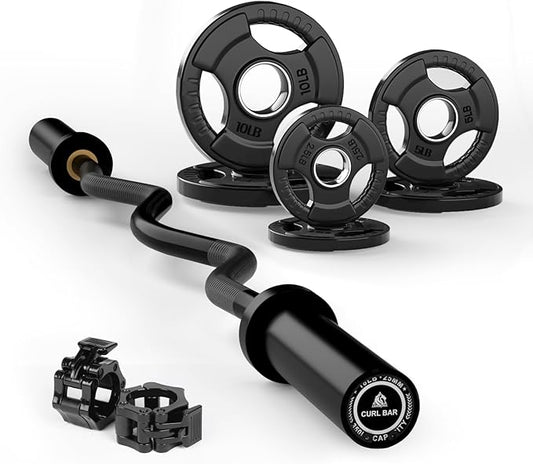 LIONSCOOL Premium 4ft/4.9ft/6ft Barbell for Strength Training and Olympic Weightlifting, 2 Inch Bar for Squats, Curls, Deadlifts, Presses, Hip Thrusts, 350lbs/500lbs/700lbs Weight Capacity