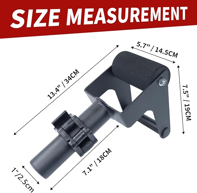 MARLANG Solo Tib Bar Tibialis Trainer Tibialis Bar Knees Over Toes Equipment Tibialis Raise Tibia Dorsi Calf Workout Machine Calves Workout Equipment Fit 2 Inch Weight Plates
