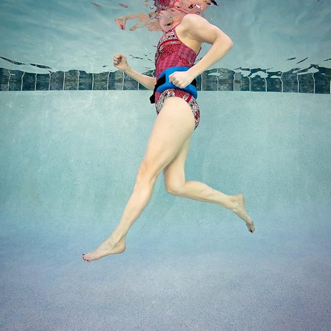 System | Deep Water - 4 Audio Workouts Free with Your Flotation Belt & Waterproof Earbuds. App-Based, Coached Full Body Workout. for Injury Recovery, Weight Loss & General Fitness.