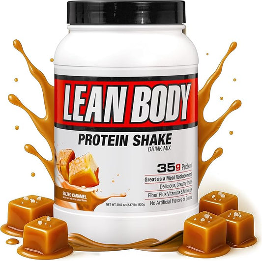 Labrada Nutrition - Lean Body 16 Serving MRP 2.47lb Bag, Salted Caramel (Salted Caramel) Packaging May Vary