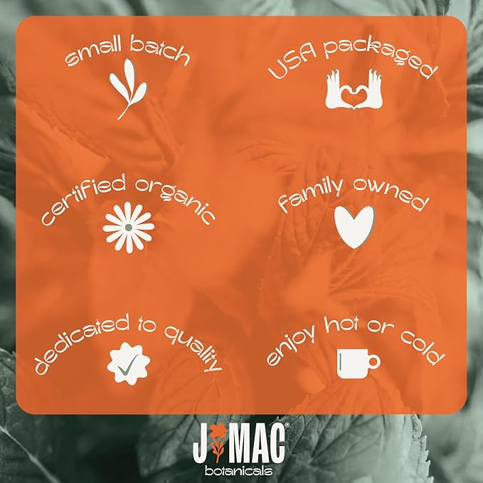 J MAC BOTANICALS Organic Rose Petals, (16 oz - Bulk 1 Pound) Certified USDA Organic, edible, culinary grade dry rose petals, rose petals for herbal tea, cooking and crafts