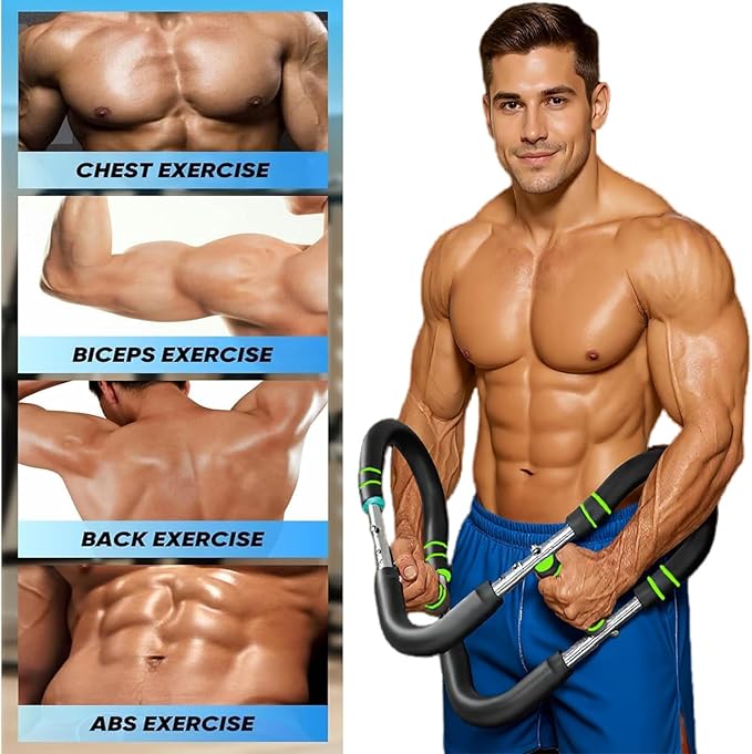 Twister Arm Trainer,Arm Trainer for Men, Adjustable Chest Workout Equipment,Chest Trainer, Shoulder Muscle Training,Wrist & Forearm Strengtheners, Portable Home Fitness Equipment