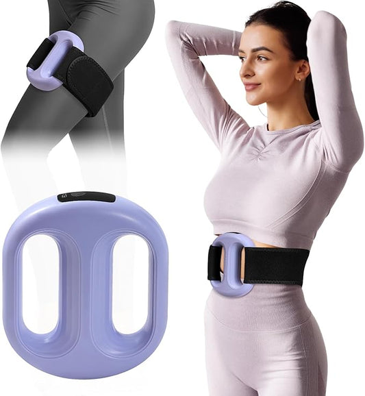 Small Lightweight Vibration Plate Portable,Handheld Lymphatic Drainage Massager,Exercise Shaker Machine for Weight Loss,Cordless and Mini,8-Level Adjustable, Purple