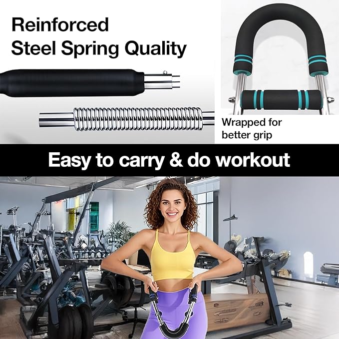 Twister Arm Trainer Pro - Adjustable Shaker Twister Arm Chest Exerciser Home Workout Equipment for Men & Women, Portable Fitness Exercise Equipment, Ultimate Shoulder Muscle Training