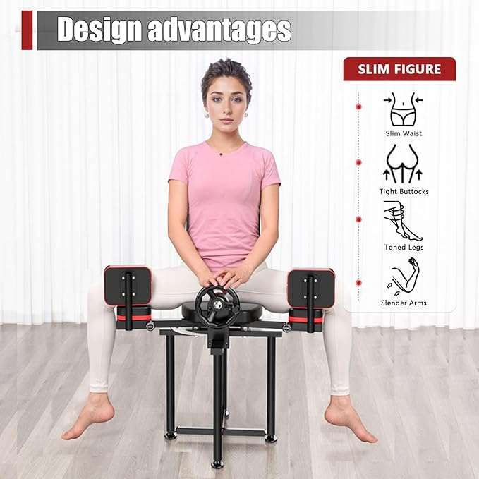 Leg Stretcher,300lbs Leg Stretcher Split Machine,for Flexibility Heavy Duty Leg Stretching Equipment Stretching Training Machine Split Leg Training for Home Yoga Dance Gym