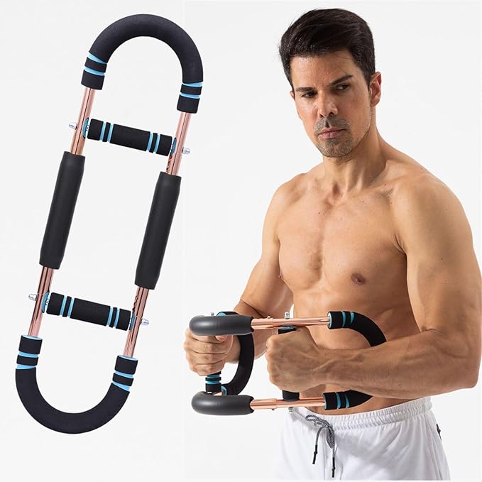 Twister Arm Trainer,40-130lb Adjustable Chest Workout Equipment,Muscle Builder & Strength Training for Arms,for Men & Women, Home Gym Strength Trainer