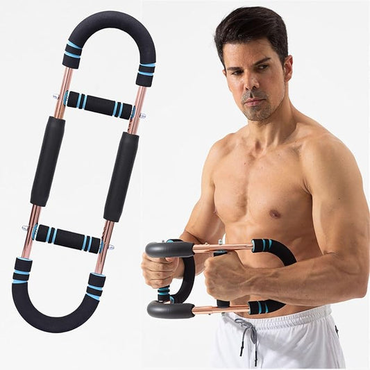 Twister Arm Trainer,40-130lb Adjustable Chest Workout Equipment,Muscle Builder & Strength Training for Arms,for Men & Women, Home Gym Strength Trainer