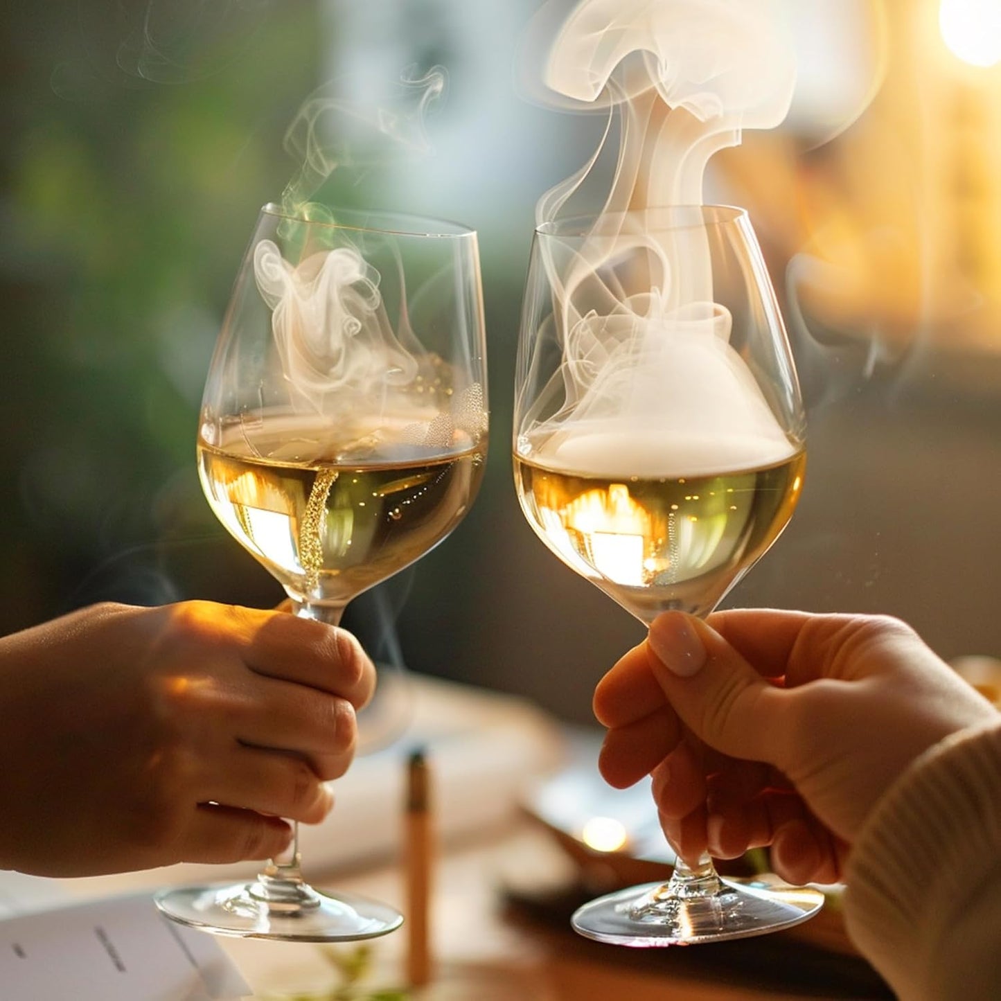 Cocktail Smoker Kit-6 Flavors Wood Chips Bourbon Smoker kit Whiskey Smoker Infuser kit for Him-Drink Smoker kit, Old Fashioned Smoker Gifts for Men/Father's Dad/Husband/Best Friend